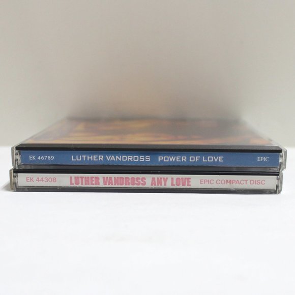 2 Luther Vandross CDs - Power of Love & Any Love - 19 Total Songs or Titles - Picture 13 of 13